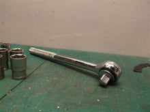 misc. off a 1/2 Socket set with ratchet no brand