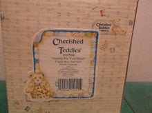Cherished Teddies Aiming For Your Heart Figurine # 103594 1994 Enesco