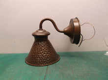 Bronze wall sconce no globe
