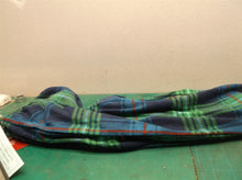 Wondershop Kids size 6 Blue Green Plaid Fleece Pajama Lounge Sleep Pants