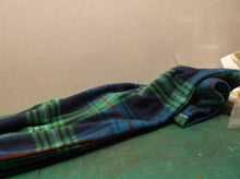 Wondershop Kids size 6 Blue Green Plaid Fleece Pajama Lounge Sleep Pants