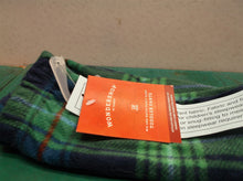 Wondershop Toddlers size12 Blue Green Plaid Fleece Pajama Lounge Sleep Pants