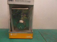 RELIABILT Bragg Satin Nickel Single Cylinder Electronic Deadbolt Lighted Keypad