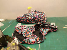 No Boundaries L/G 11-13 nobo mix and match separates rich black print Black Sho