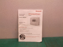 Honeywell programmable thermostat RTH2300/RTH221 Owners Manual