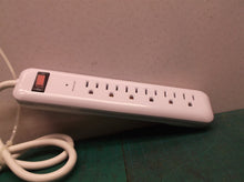 Power Zone OR802124 Surge Protector 6 Out Let 750 Joules 3 Foot White