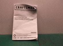 instruction manual for CRAFTSMAN 6.5-Amp 14-in Corded Electric String Trimmer cm