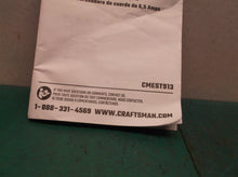 instruction manual for CRAFTSMAN 6.5-Amp 14-in Corded Electric String Trimmer cm