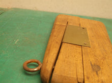 Jackson rapid rug knitter wood shuttle punch tool rug hooking needle
