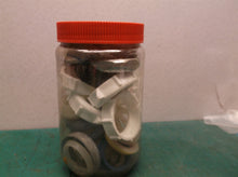 misc. lot of nuts, end fittings, and sleeves