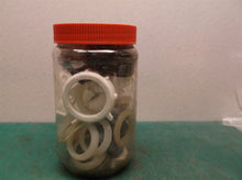 misc. lot of nuts, end fittings, and sleeves