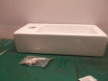 Deer Valley DV-1V081L Liberty Wall Mount Sink, Rectangle Mini Vessel Sink