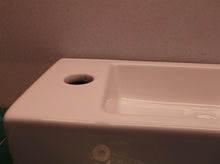 Deer Valley DV-1V081L Liberty Wall Mount Sink, Rectangle Mini Vessel Sink