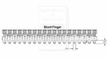 AH96771 Sieve Bottom-Blunt Finger Adjustable Fits John Deere: 7700,7701,7720,