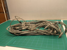 assorted lot of 8 male rca to male rca with 1/4 male mono adapter