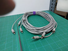 lot of 4 male rca to male rca cables 8ft