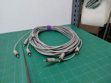 lot of 4 male rca to male rca cables 8ft