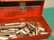 misc lot of sockets with red case
