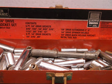 misc lot of sockets with red case