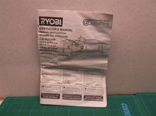 operators manual for Ryobi 7 in. 4.8 Amp Tabletop Tile Saw