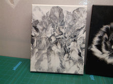 lot of 2 black and white wall art 10x8