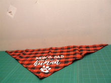 mom and dad are getting me a human bandana for dogs red/blue