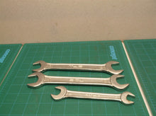 lot of 3 unknown brand Chinese open wrenches 2 24mm-22mm, 1 17mm-14mm