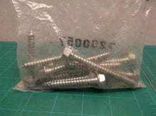 3 1/8 x1/4inch 9 misc lag screws