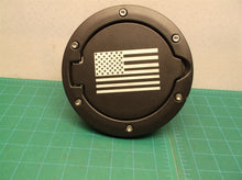 Hooke Road Wrangler Fuel Filler Door Gas Cap Tank Cover for 2007-2018 Jeep Wrang