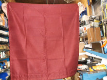 ckny sqaure 36 x 36 window drapes- red