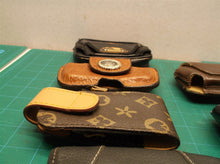 lot of 7 leather camera pouches