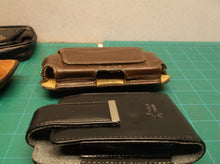lot of 7 leather camera pouches