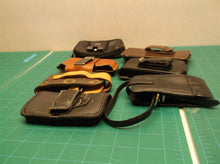 lot of 7 leather camera pouches