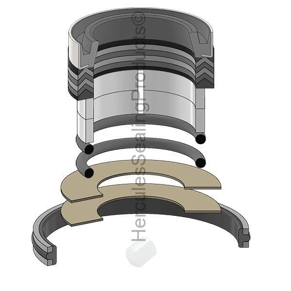 JLG Lift Aftermarket 2900005 Hydraulic Cylinder Seal Kit