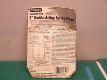 Stanley Double Acting Spring Hinge Commercial Grd Satin Brass Finish 3"