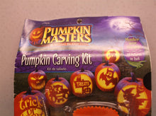 Pumpkin Masters Safe & Easy Tools Carving Kit Patterns 3 saws 1 scraper 1 poker