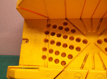 Stanley 1-20-112 Saw Storage Miter Box of plastic, Black(missing 1 peg)