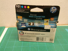 HP - 951 3-Pack Standard Capacity Ink Cartridges - Cyan/Magenta/Yellow