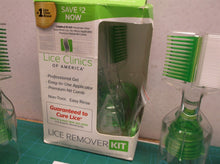 lot of Head Lice Treatment Kit Remover Liquid Gel/ Metal Head Nit Comb Non-Toxi