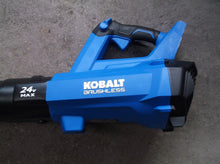 Kobalt 24-Volt Lithium Ion 410-CFM 100-MPH Brushless Cordless Electric Leaf Blow