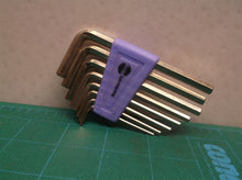 Hex-L Key allen wrench - 8pc set Sizes 1.5mm - 6mm