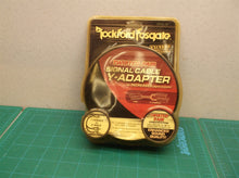 Rockford Fosgate RFIY-1F 1 Female Plug to 2 Male Ends Y-Cable RCA Interconnect