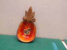 Vintage 1962 Treasure Craft Hawaii No.40 Pineapple Shaped Trinket Dish-MCM