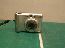 Canon PowerShot A510 PC1107 3.2MP AF 4x Optical Zoom Digital Camera Silver Strap