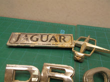 assorted lot of emblems letters Jaguar R D O rt1