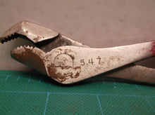 Vtg. Cal-Van 547 Battery Terminal Bolt Pliers 7.25" for Square, Hex, Round Nuts