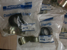 A716 Superstrut Cushioned Clamp Brackets Lot Of 7 Assorted Sizes