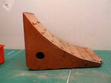 Orange rubber wheel chaulk