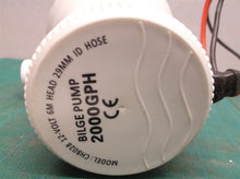 CH8028 boat automatic bilge pump 12v 2000GPH bilge pump