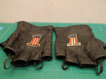 Set of Harley Davidson womans fingerless leather gloves size M